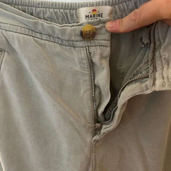 MARINE LAYER SATURDAY PANT IN FADED OLIVE SIZE MEFIUM - Picture 4 of 7